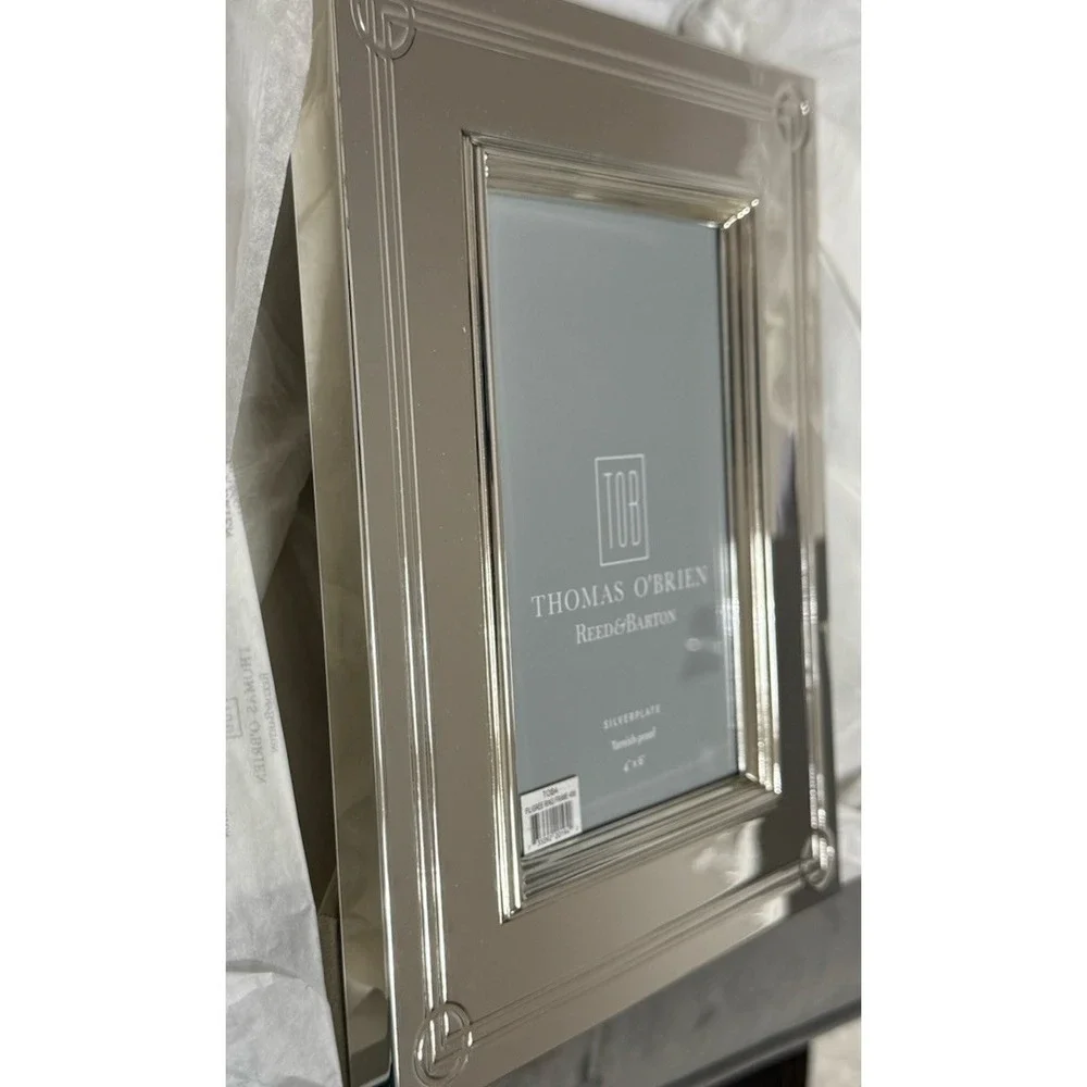 Thomas O'Brien for Reed & Barton – Filigree Ring Silverplate‎ Frame (4x6)